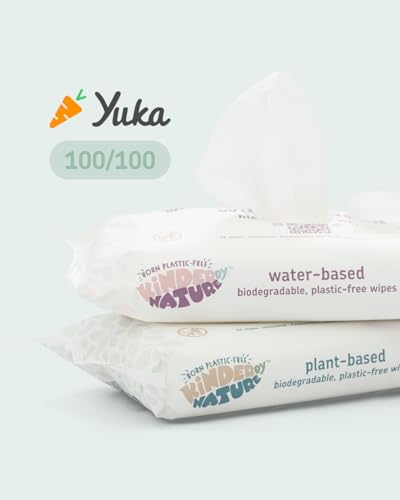 Water-Based Baby Wipes, Unscented, Plastic-Free, 672 Count