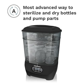 Baby Bottle Sterilizer & Dryer, 8-Bottle Capacity