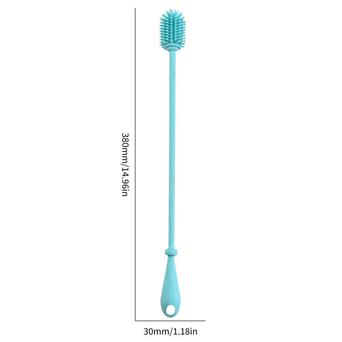 360° Silicone Baby Bottle & Nipple Cleaning Brush