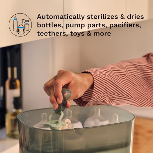 Baby Bottle Sterilizer & Dryer, 8-Bottle Capacity