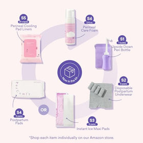 18-Piece Postpartum Recovery Essentials Kit