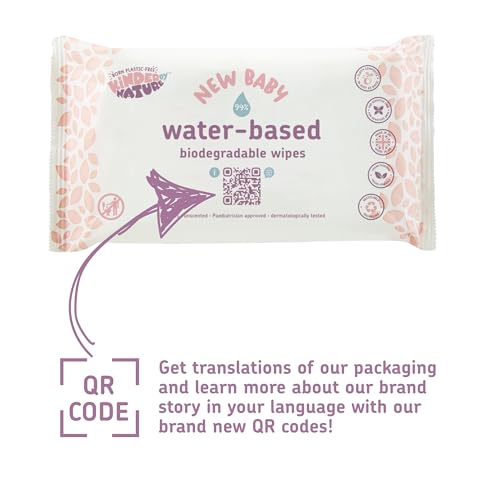 Water-Based Baby Wipes, Unscented, Plastic-Free, 672 Count