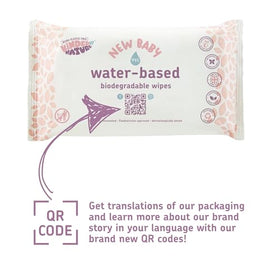 Water-Based Baby Wipes, Unscented, Plastic-Free, 672 Count