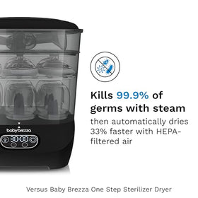 Baby Bottle Sterilizer & Dryer, 8-Bottle Capacity