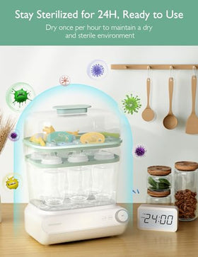 Large Baby Bottle Sterilizer & Dryer