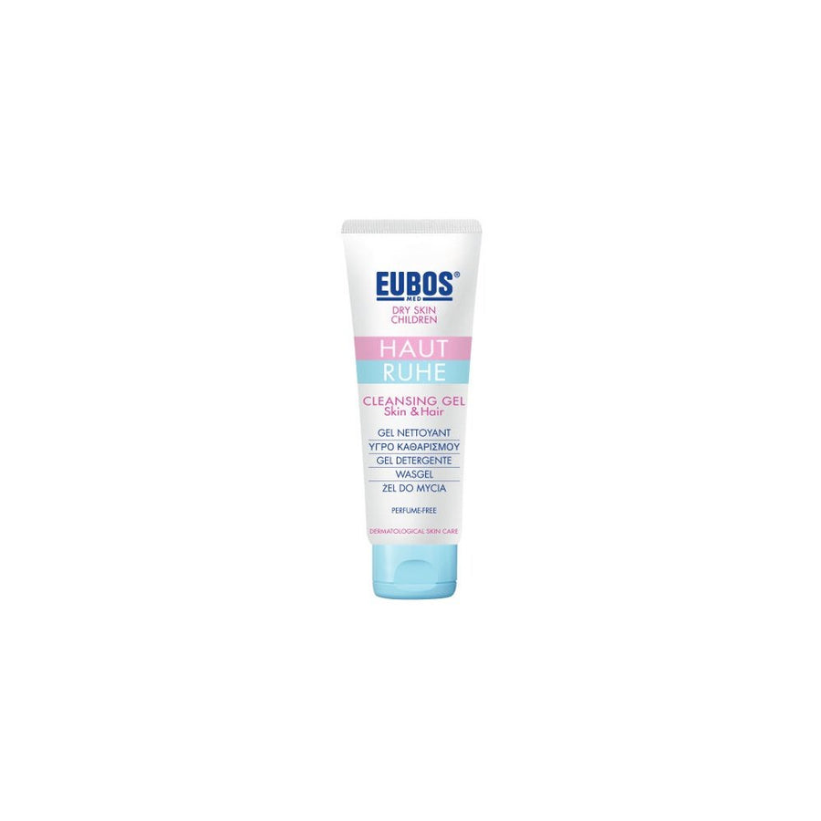 4 X Eubos Baby Washing Gel - 4 Bottles X 125ml/4.23oz each one