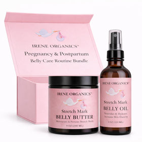 Organic Pregnancy Belly Balm & Stretch Mark Oil Set