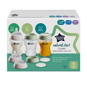 Tommee Tippee Natural Start Glass BPA and Phthalates Free Baby Bottles