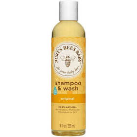 Burt's Bees Baby Bee Original Shampoo & Wash 8 oz (Pack of 6)
