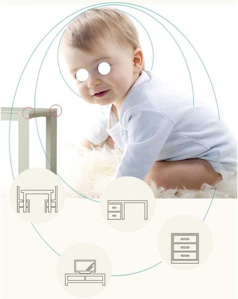 Foam Baby Corner Protectors, L-Type