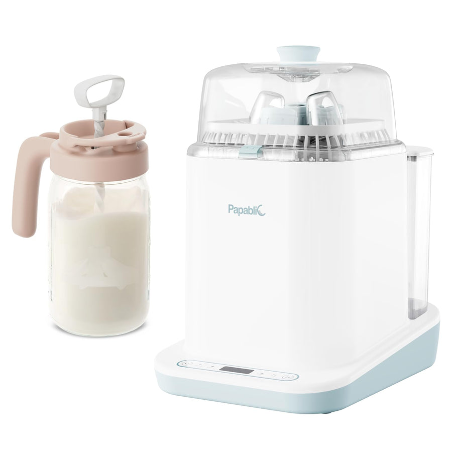 Papablic Bottle Washer Glass Formula Mixing Pitcher