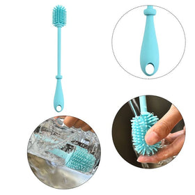 360° Silicone Baby Bottle & Nipple Cleaning Brush