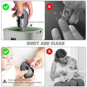 Family Care Essentials Bundle with Baby Carrier & Electric Nail Clipper