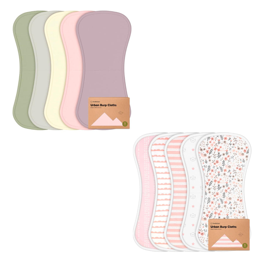 Ultra Absorbent Baby Burp Cloths, 5-Pack