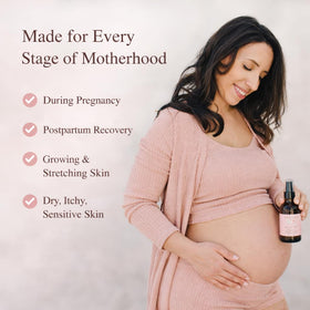 Organic Pregnancy Belly Balm & Stretch Mark Oil Set
