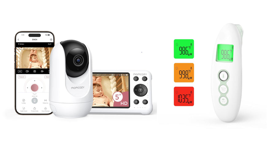Smart WiFi Baby Monitor & Non-Contact Thermometer