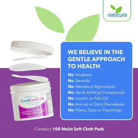 Witch Hazel & Aloe Personal Cleansing Pads for Hemorrhoid Relief
