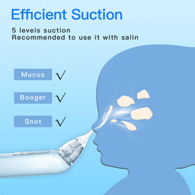 Electric Baby Nasal Aspirator with Adjustable Suction