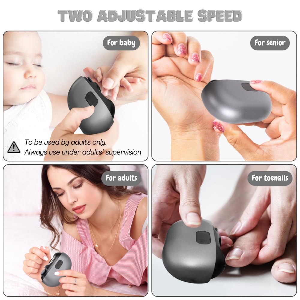 Family Care Essentials Bundle with Baby Carrier & Electric Nail Clipper