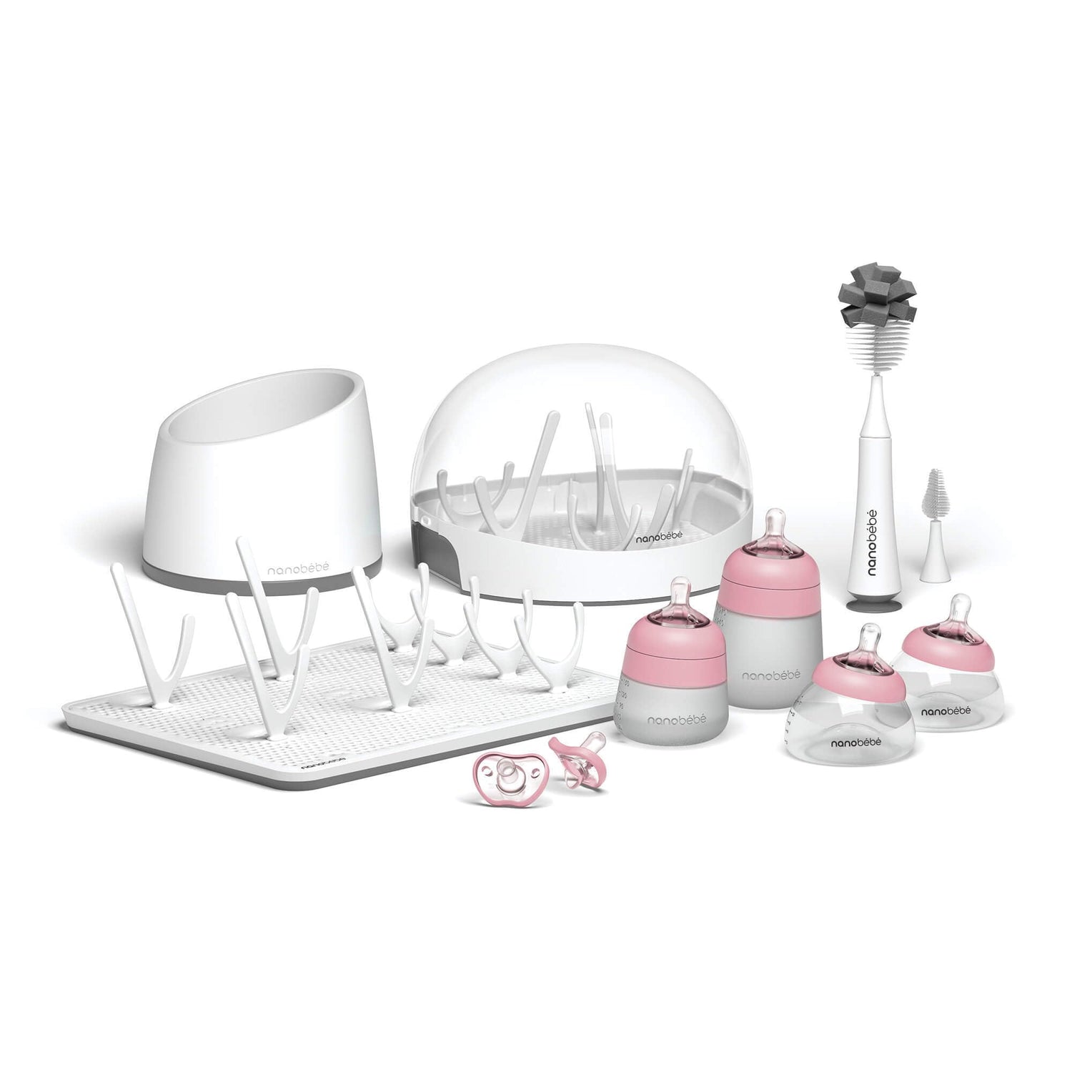 Nanobebe Baby Bottle Set