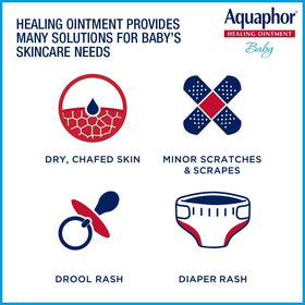 Baby Healing Ointment for Chapped Skin & Diaper Rash, 4-Pack