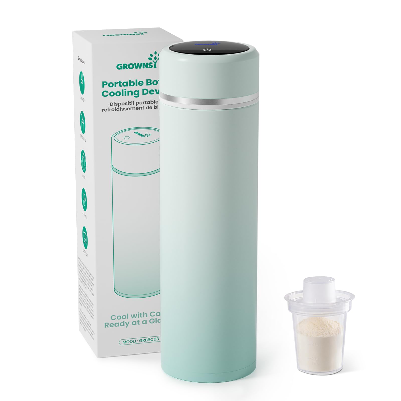 Portable Baby Formula Bottle Maker with Rapid Cooling