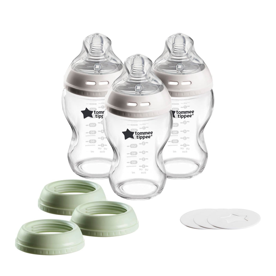 Tommee Tippee Natural Start Glass BPA and Phthalates Free Baby Bottles