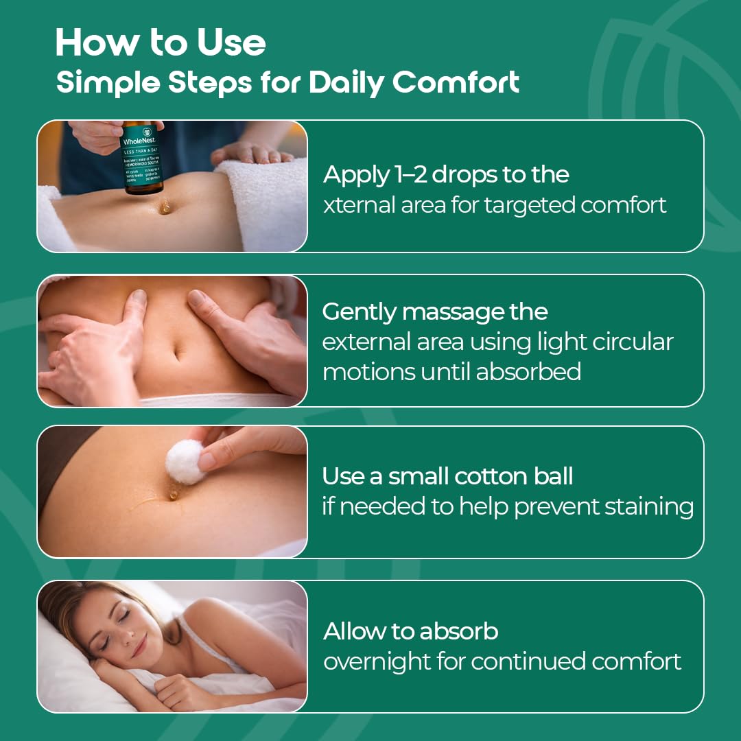 Hemorrhoid Relief Essential Oil Serum