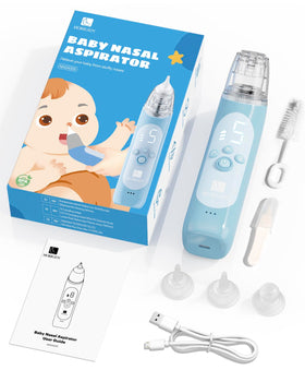 Electric Baby Nasal Aspirator with 5 Suction Levels