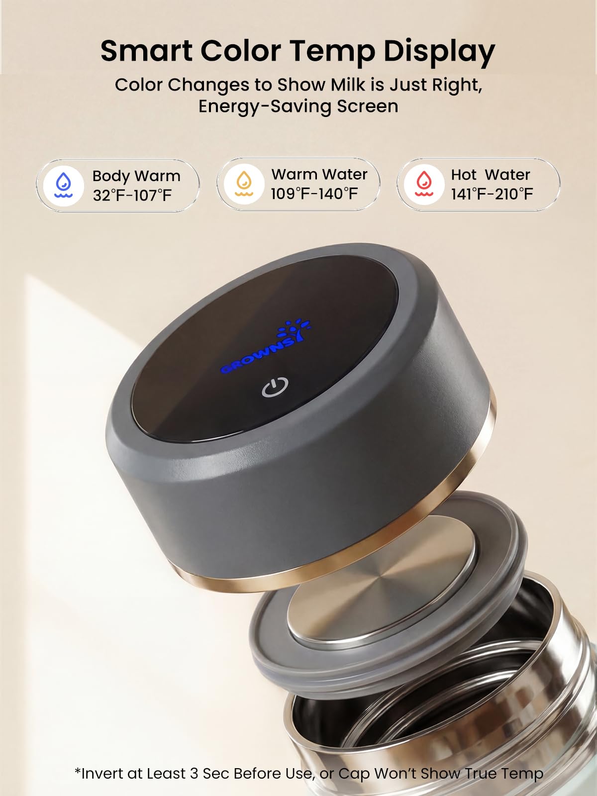 Portable Baby Formula Bottle Maker with Rapid Cooling