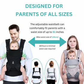 Family Care Essentials Bundle with Baby Carrier & Electric Nail Clipper