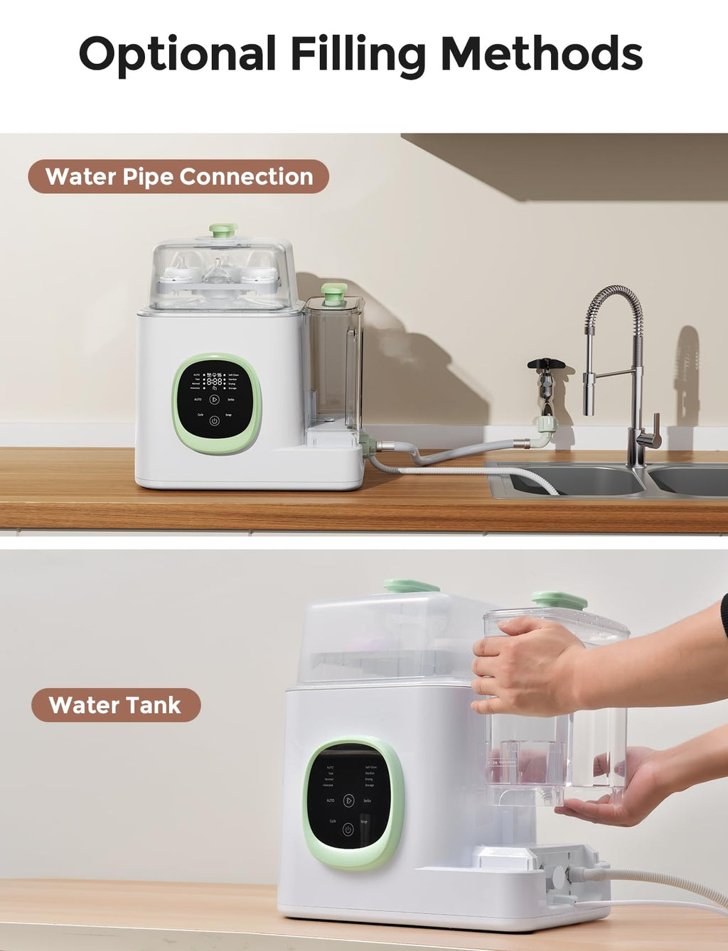 All-in-One Baby Bottle Washer, Sterilizer & Dryer