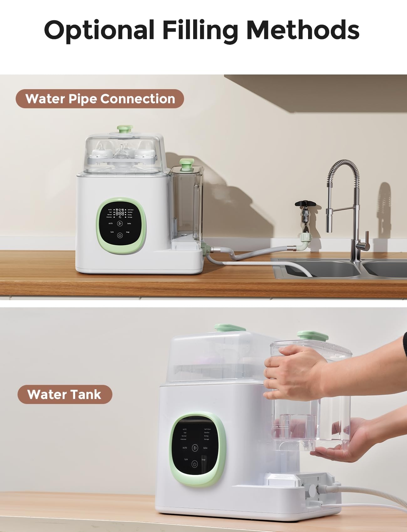 All-in-One Baby Bottle Washer, Sterilizer & Dryer