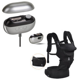 Family Care Essentials Bundle with Baby Carrier & Electric Nail Clipper