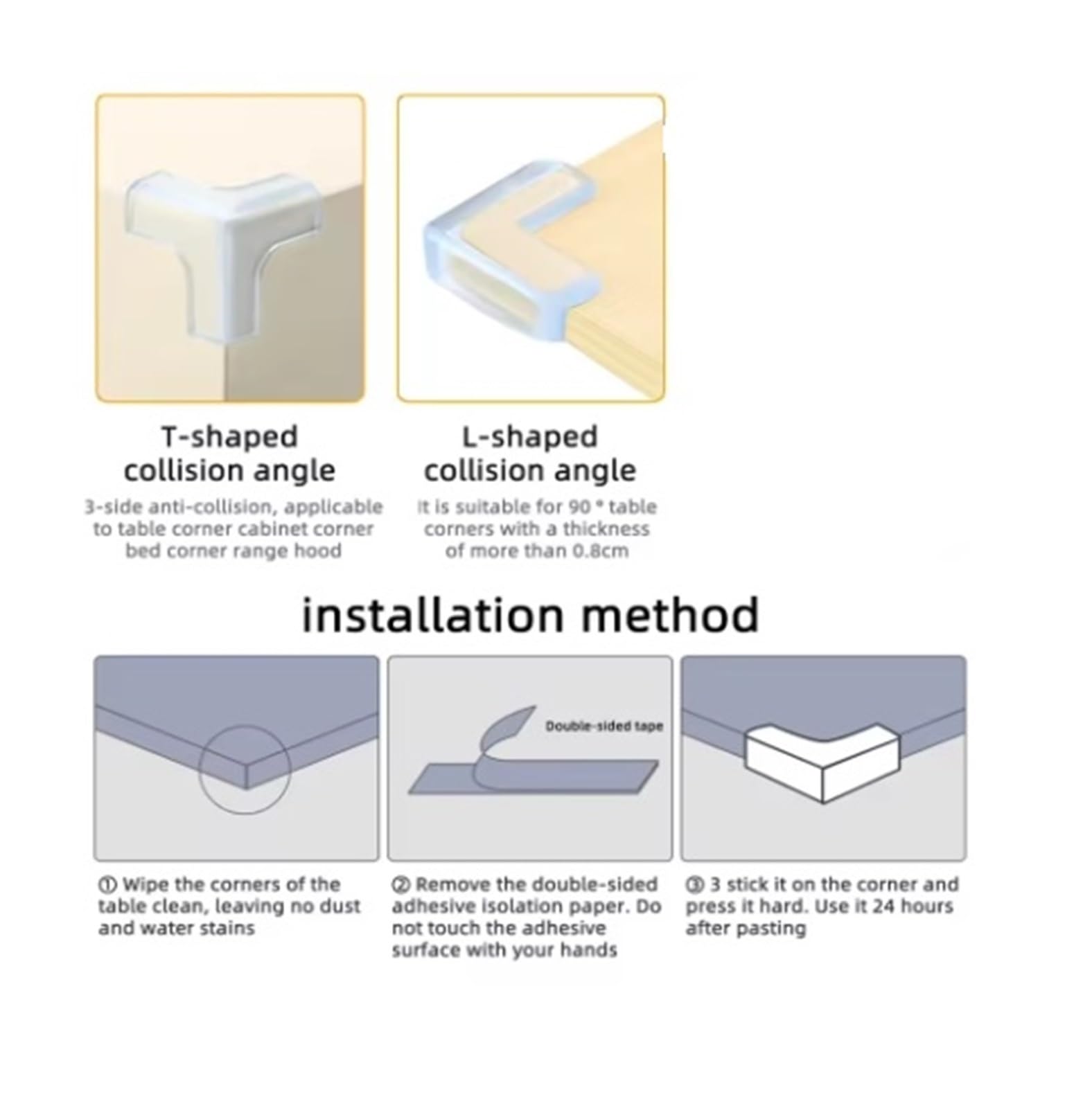 150-Piece Baby Safety Corner & Outlet Protector Set