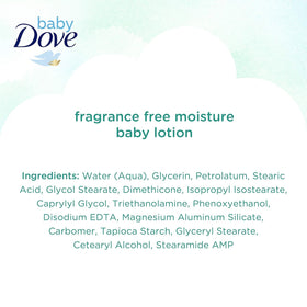 Baby Dove Lotion, Sensitive Moisture
