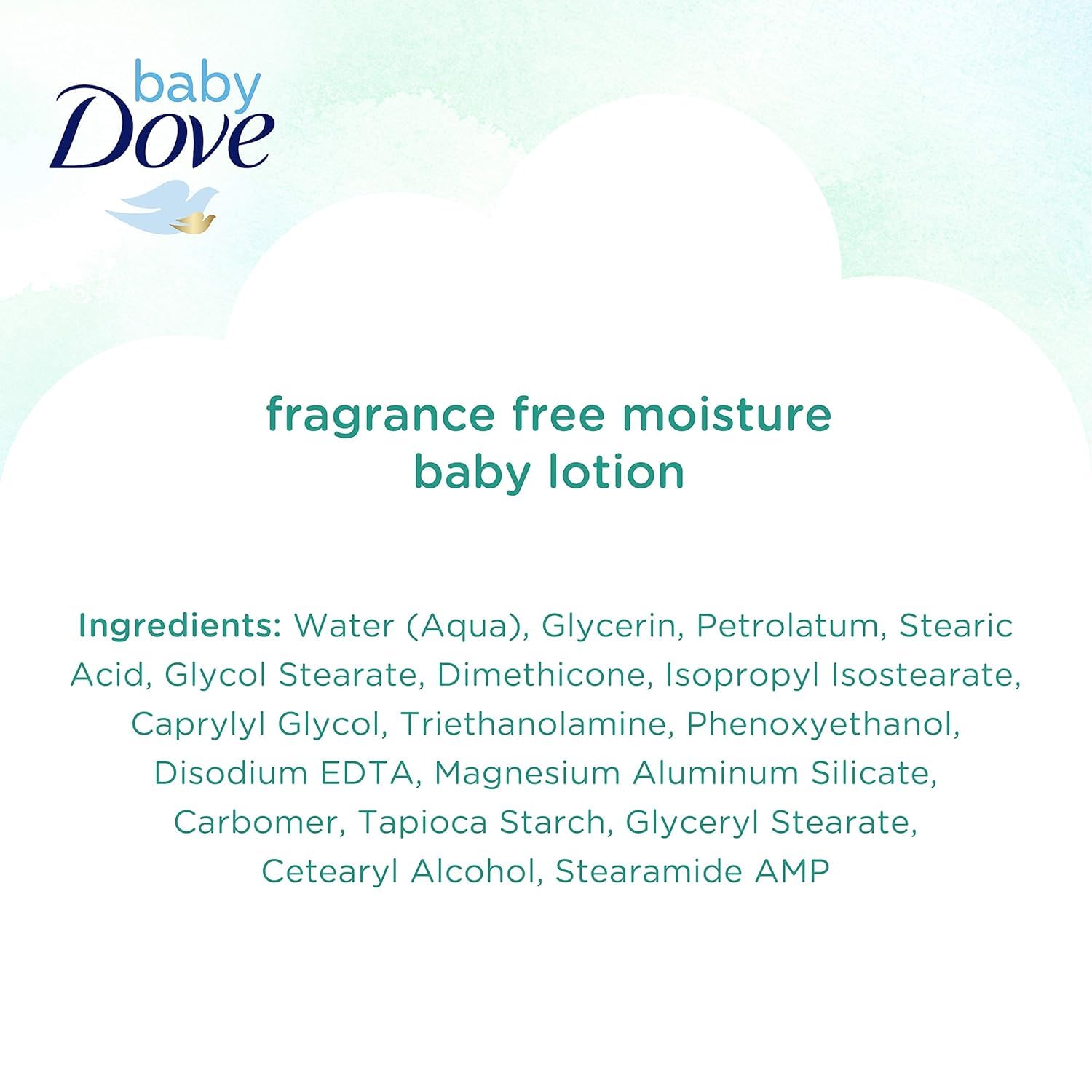 Baby Dove Lotion, Sensitive Moisture, 13 Ounces Each (12)