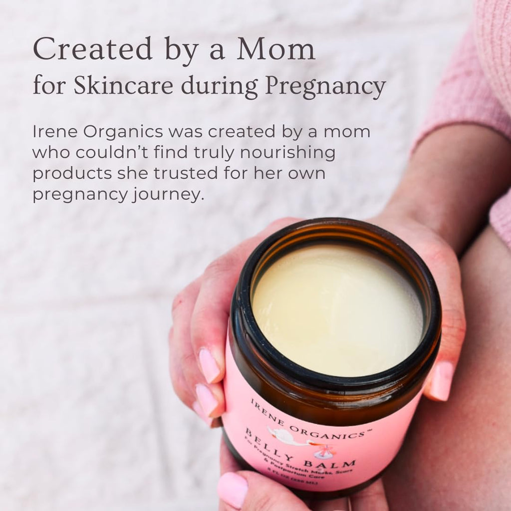 Organic Pregnancy Belly Balm & Stretch Mark Oil Set