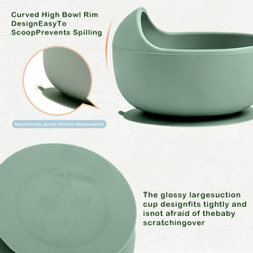 22-Piece Silicone Baby Feeding Set