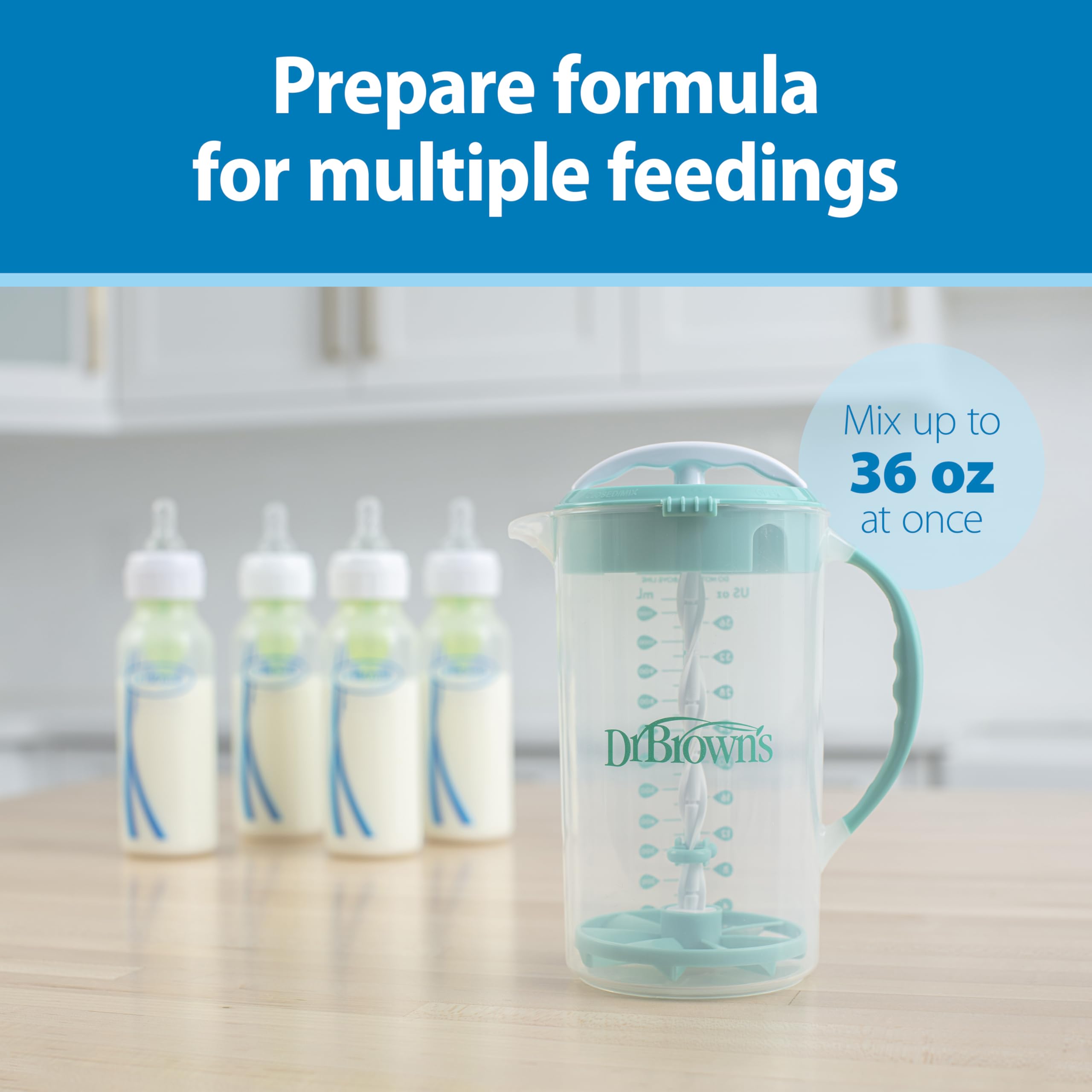 Dr. Brown's Baby Formula Mixing