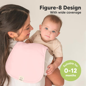 Ultra Absorbent Baby Burp Cloths, 5-Pack