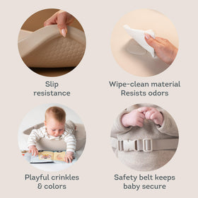 Multifunctional Wipeable Baby Changing Pad