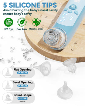 Electric Baby Nasal Aspirator with 5 Suction Levels