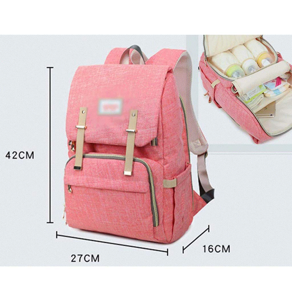 Large Capacity Water-Resistant Diaper Backpack