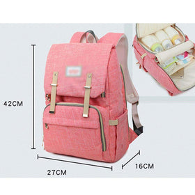 Large Capacity Water-Resistant Diaper Backpack