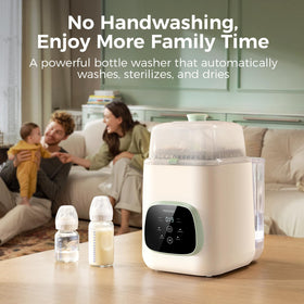 Momcozy KleanPal Pro All-in-One Bottle Washer, Sterilizer & Dryer - Matte