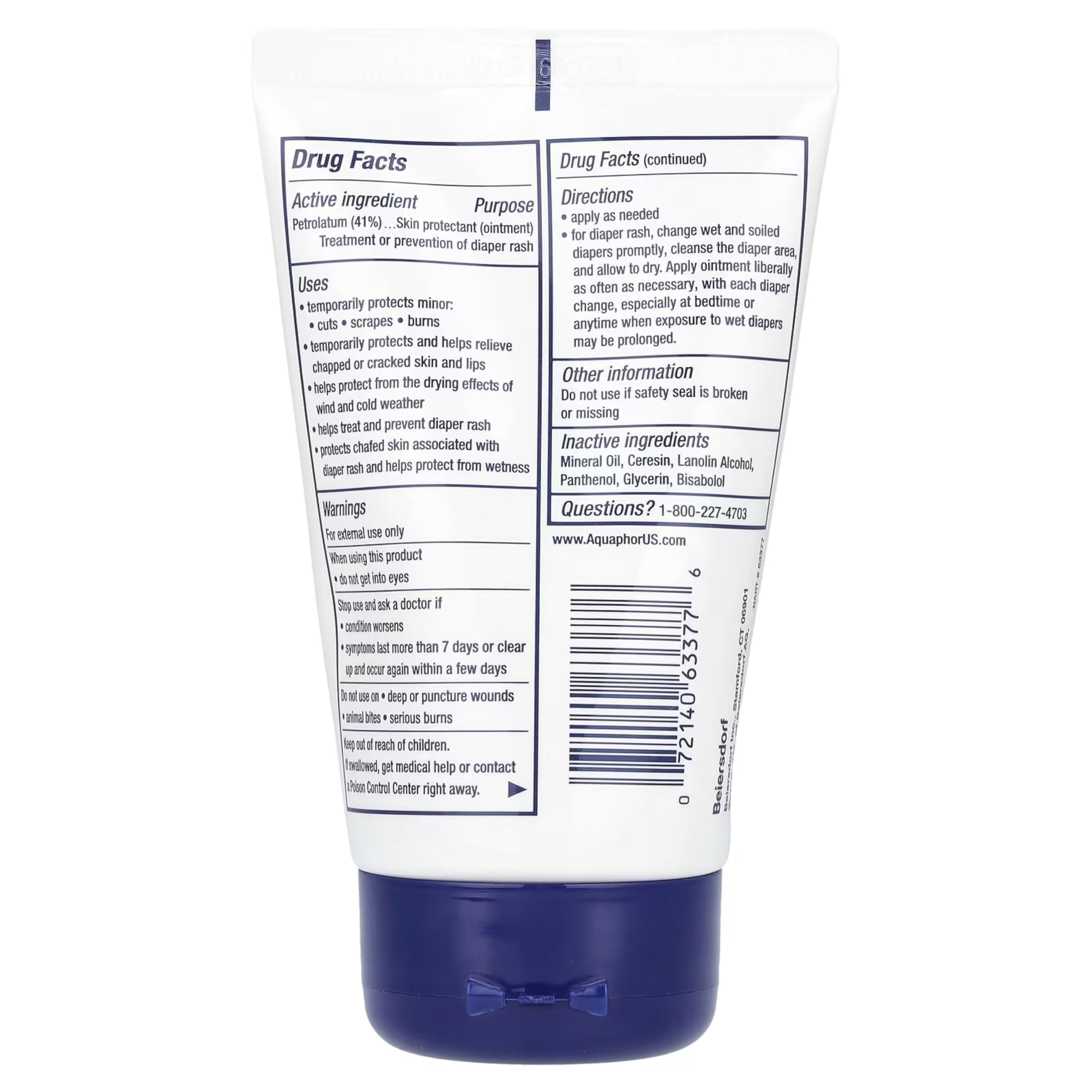 Baby Healing Ointment for Chapped Skin & Diaper Rash, 4-Pack