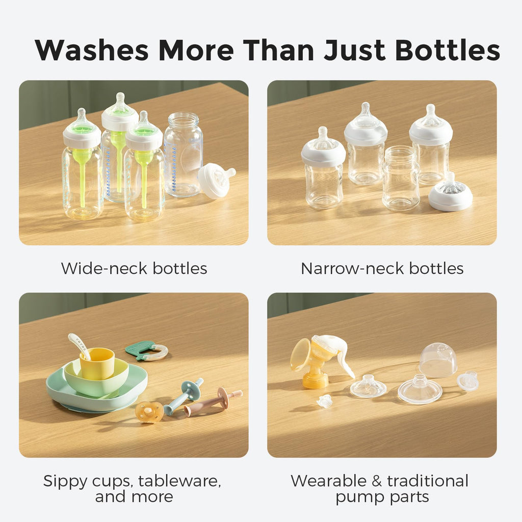 Momcozy KleanPal Pro All-in-One Bottle Washer, Sterilizer & Dryer - Matte