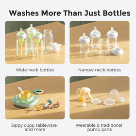 Momcozy KleanPal Pro All-in-One Bottle Washer, Sterilizer & Dryer - Matte
