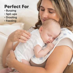 Ultra Absorbent Baby Burp Cloths, 5-Pack